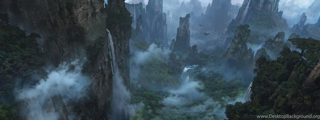 Fantasy Art, Landscape, Valley, Avatar Wallpapers HD