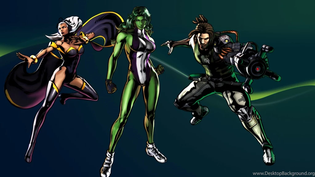 UMVC3 Team Wallpapers: Wright, Rocket And Hulk By Bxb minamimoto ...