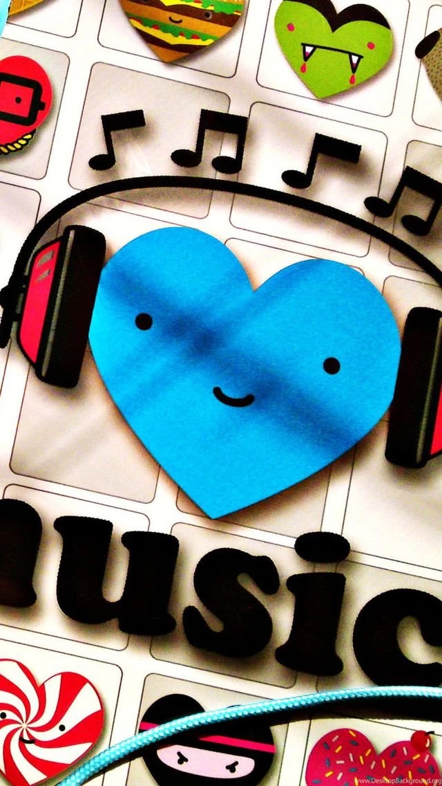 I Love Music iPhone 5s Wallpapers Download
