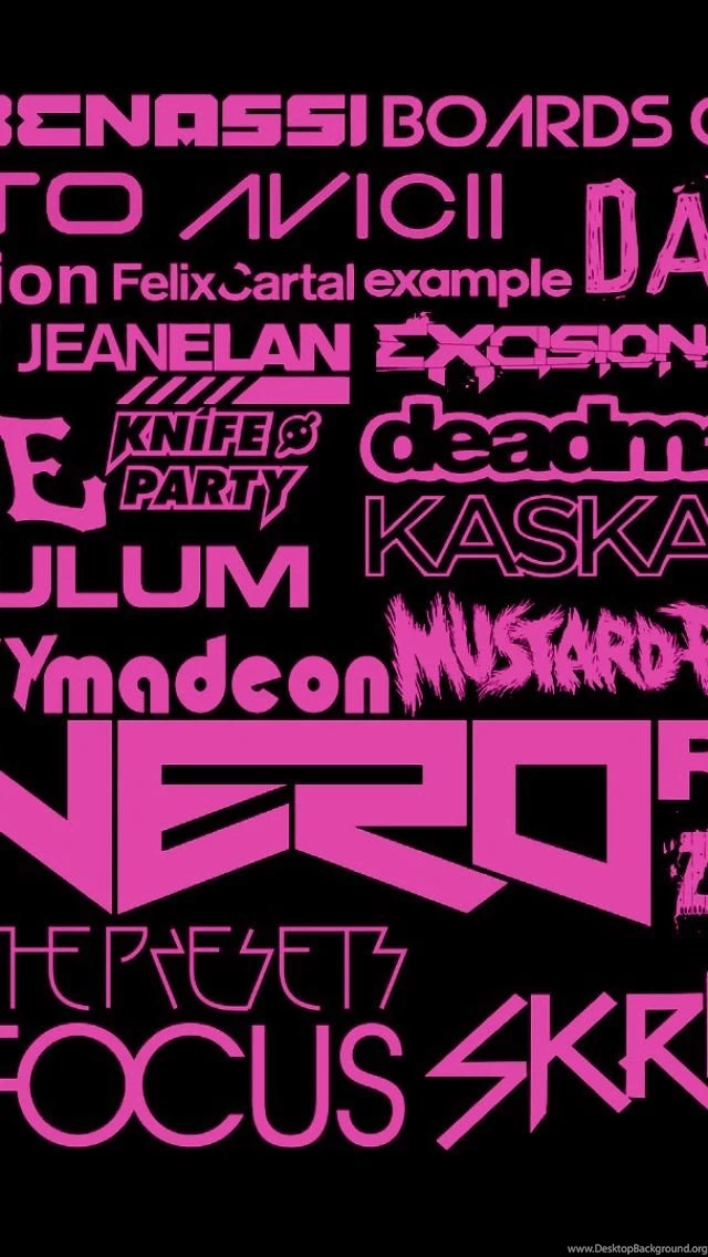Electronic Dance Music iPhone 5 Wallpapers
