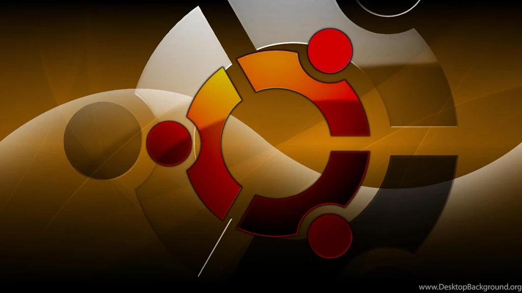 UBUNTU DARK ORANGE HD WALLPAPER   (