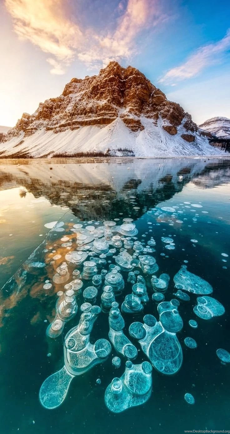 Lake Scenery. 9 Amazing And Beautiful Snowy And Ice Lake Scenery ...