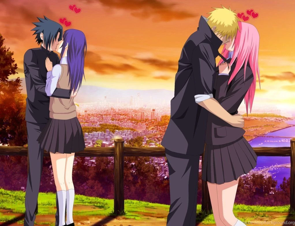 Kissing Contest: Sasuke Hinata Vs Naruto Sakura