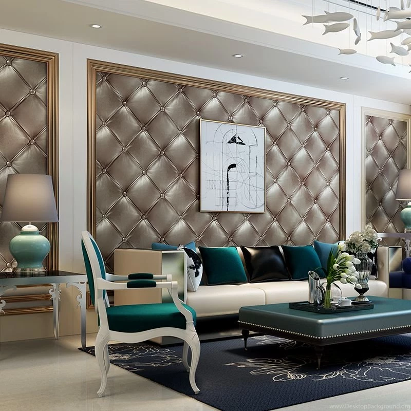 Aliexpress.com : Buy Gold Luxury Wallpapers Fashion 3D Faux ...