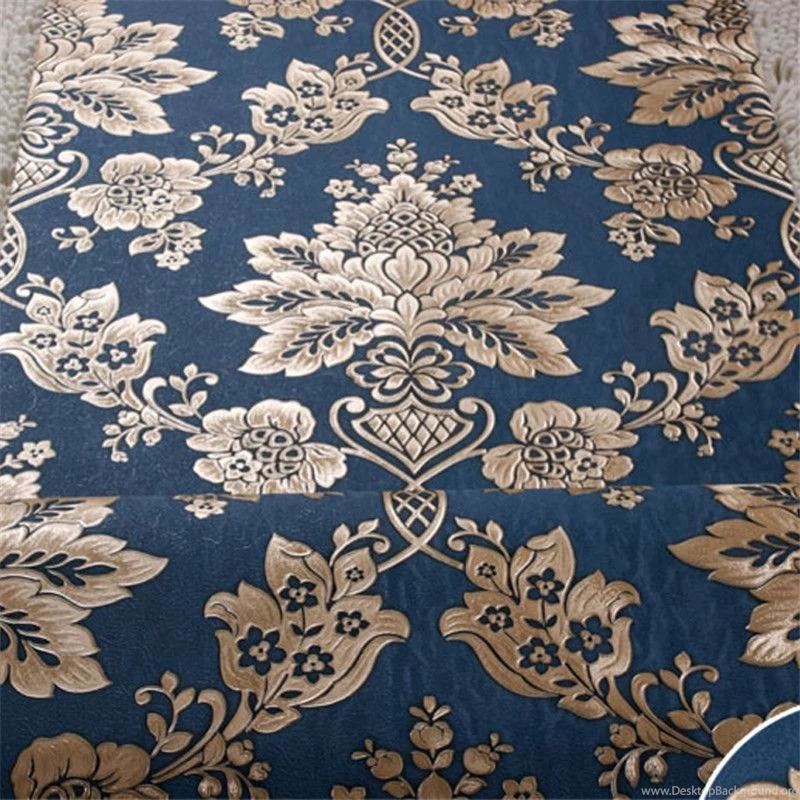 3D Stereoscopic Wallpapers Luxury Wallpapers Mural Roll Of Gold And ...