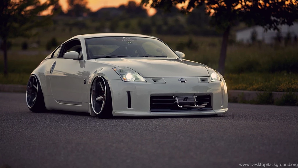 Cars, Nissan 350Z, Stance, Jdm, Hella Flush :: Wallpapers