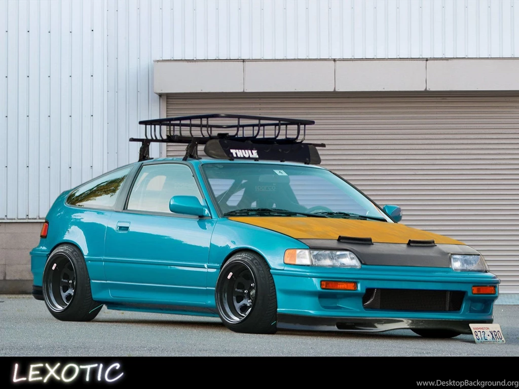 Honda Crx Jdm Hellaflush   Image