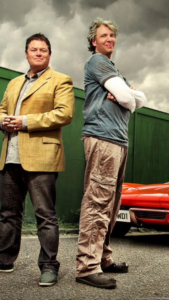 Download Wallpapers 640x1136 Wheeler Dealers, Mike Brewer, Ed Hina ...