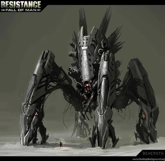 Resistance: Fall Of Man Concept Art By Rodrigo Ribeiro