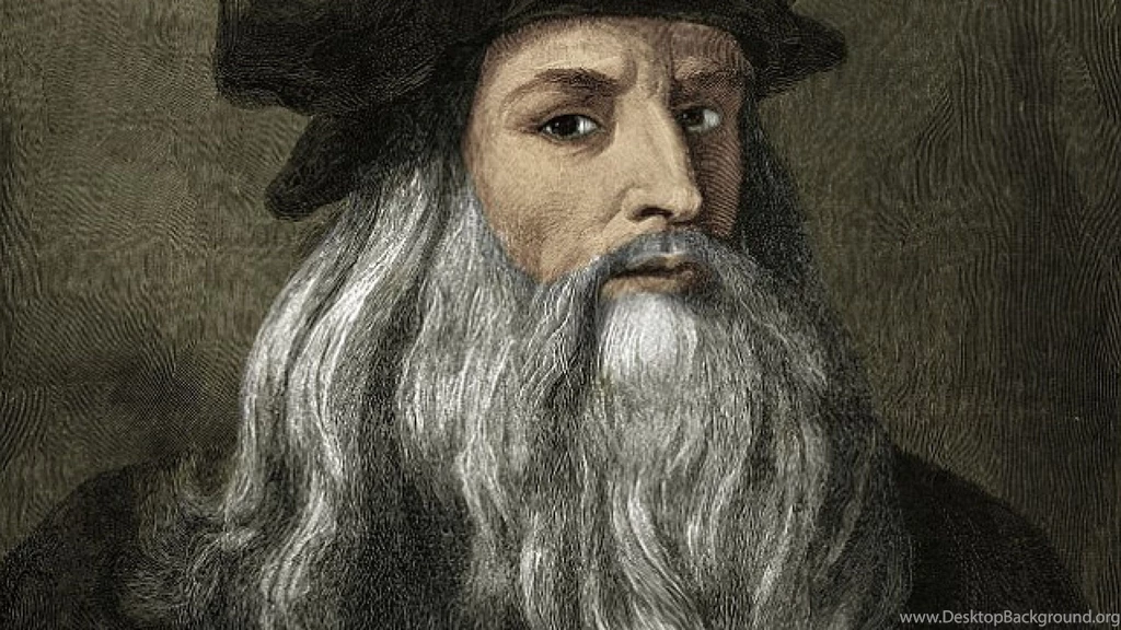 Old man leonardo da vinci hd wallpaper background picture free ...