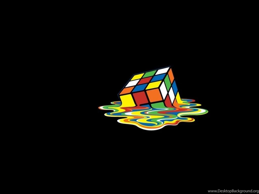 Wallpapers Black Cubes Rubiks Cube X Art Hd 1024x768