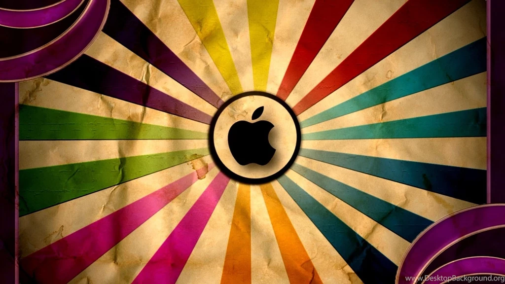 Vintage Apple Logo Backgrounds HD Wallpapers   1527671