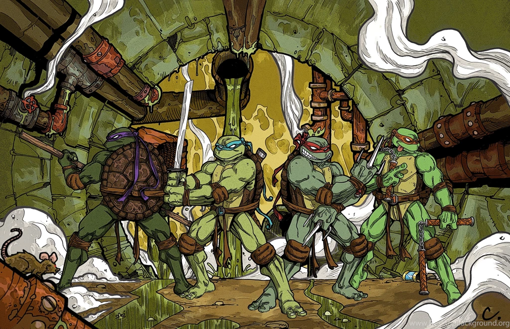 Teenage Mutant Ninja Turtles Warrior Cartoon J Wallpapers ...