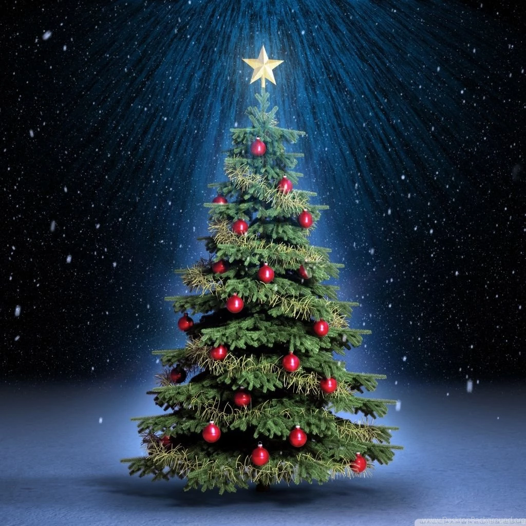 Classic Christmas Tree HD Desktop Wallpapers : Widescreen : High ...