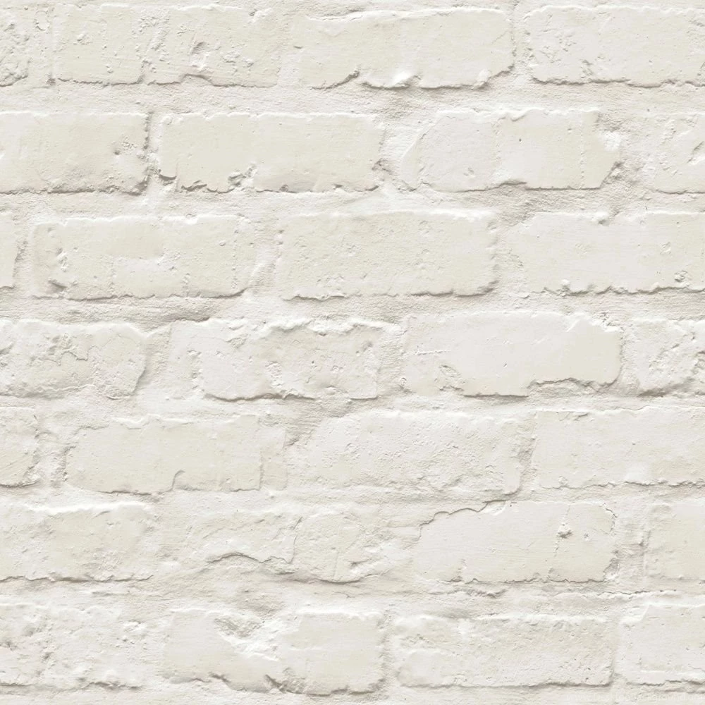 Grandeco Ideco Painted Brick Wall Pattern Faux Effect Wallpapers A10402