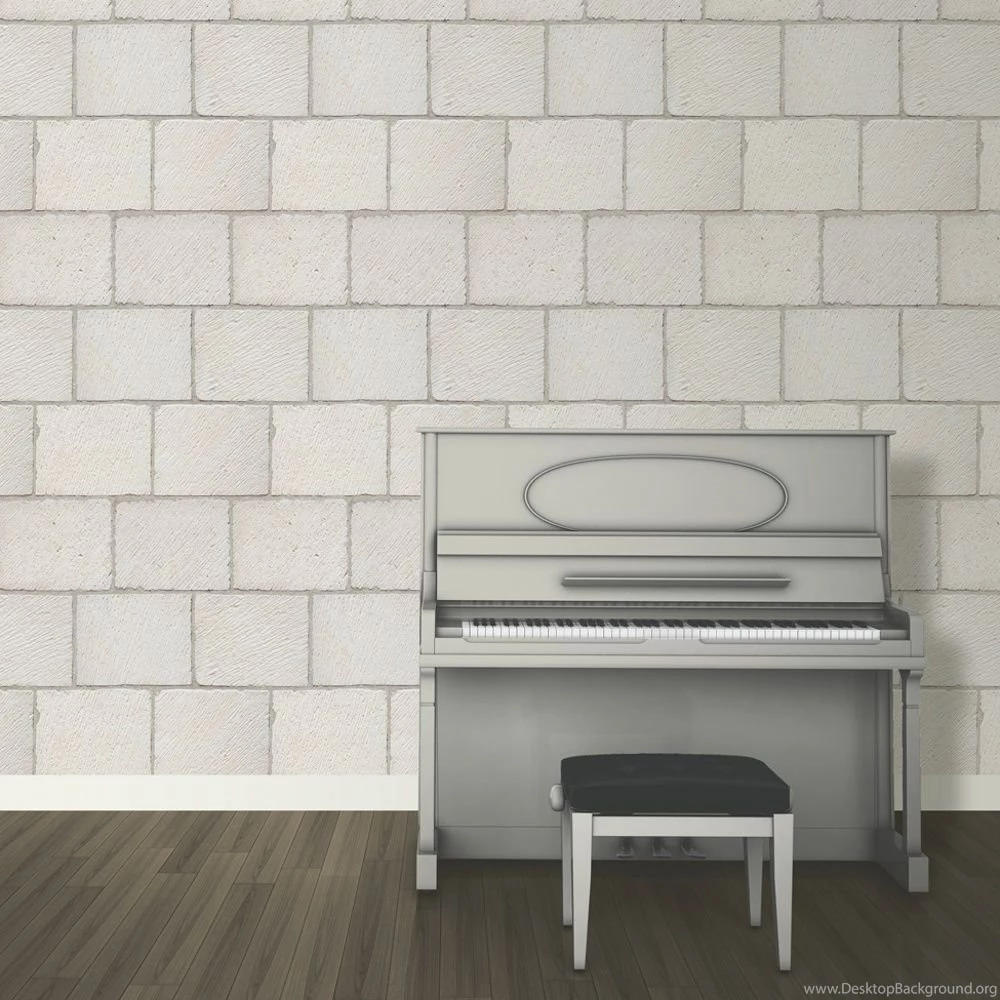 Muriva Brick Blocks Faux Stone Wall Embossed Vinyl Wallpapers J64907