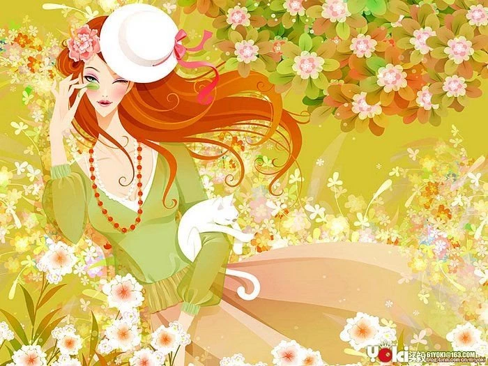 Graceful Fashion Girls Fashion Illustration Wallpapers 20 ...