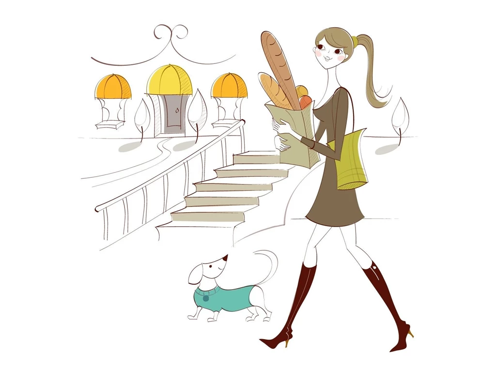 Fashion Girl Vector Wallpapers ImgMob