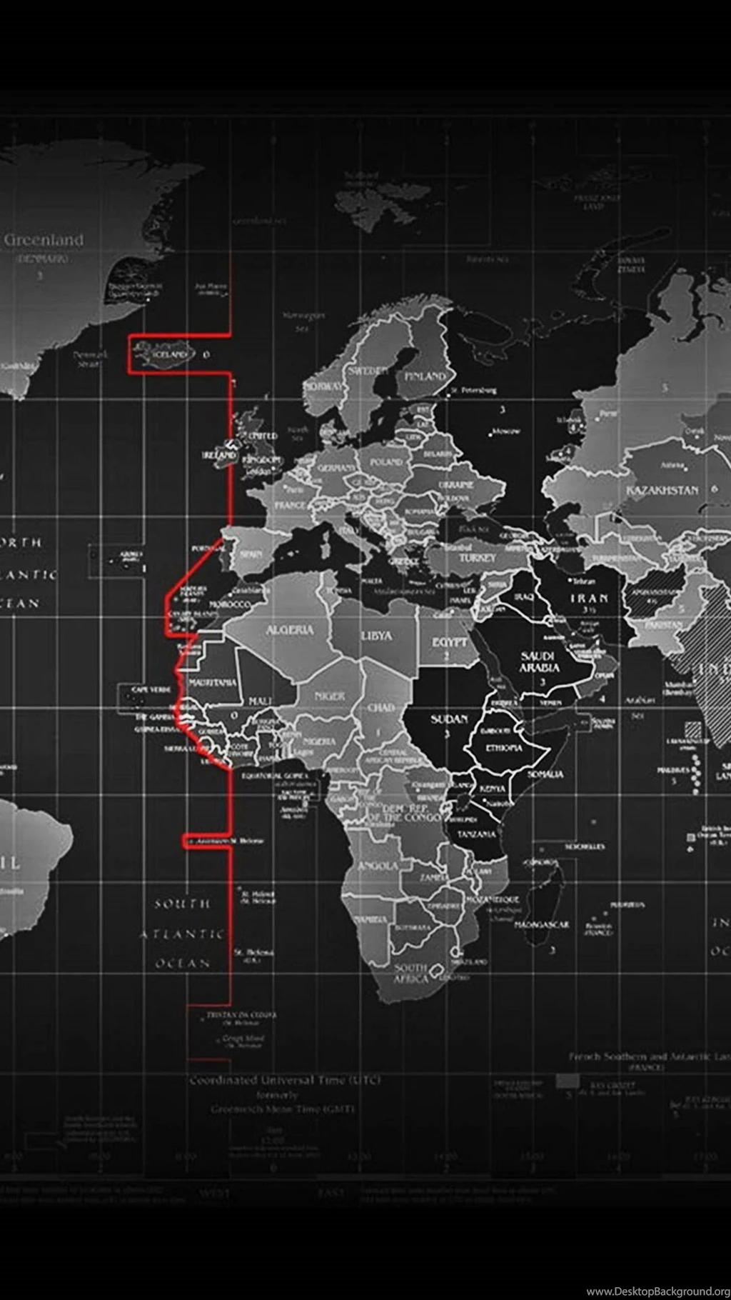 World Black Red Cool