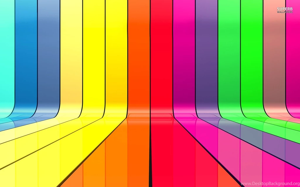 Rainbow Bars Wallpapers Abstract Wallpapers