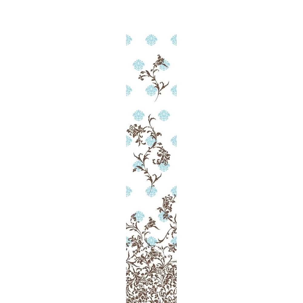 Jacobean Damask Wallpapers Panel – Blue & Brown