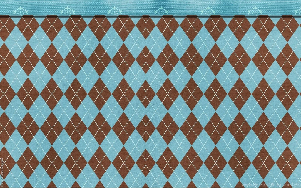 Brown And Blue Argyle Formspring Backgrounds, Brown And Blue ...