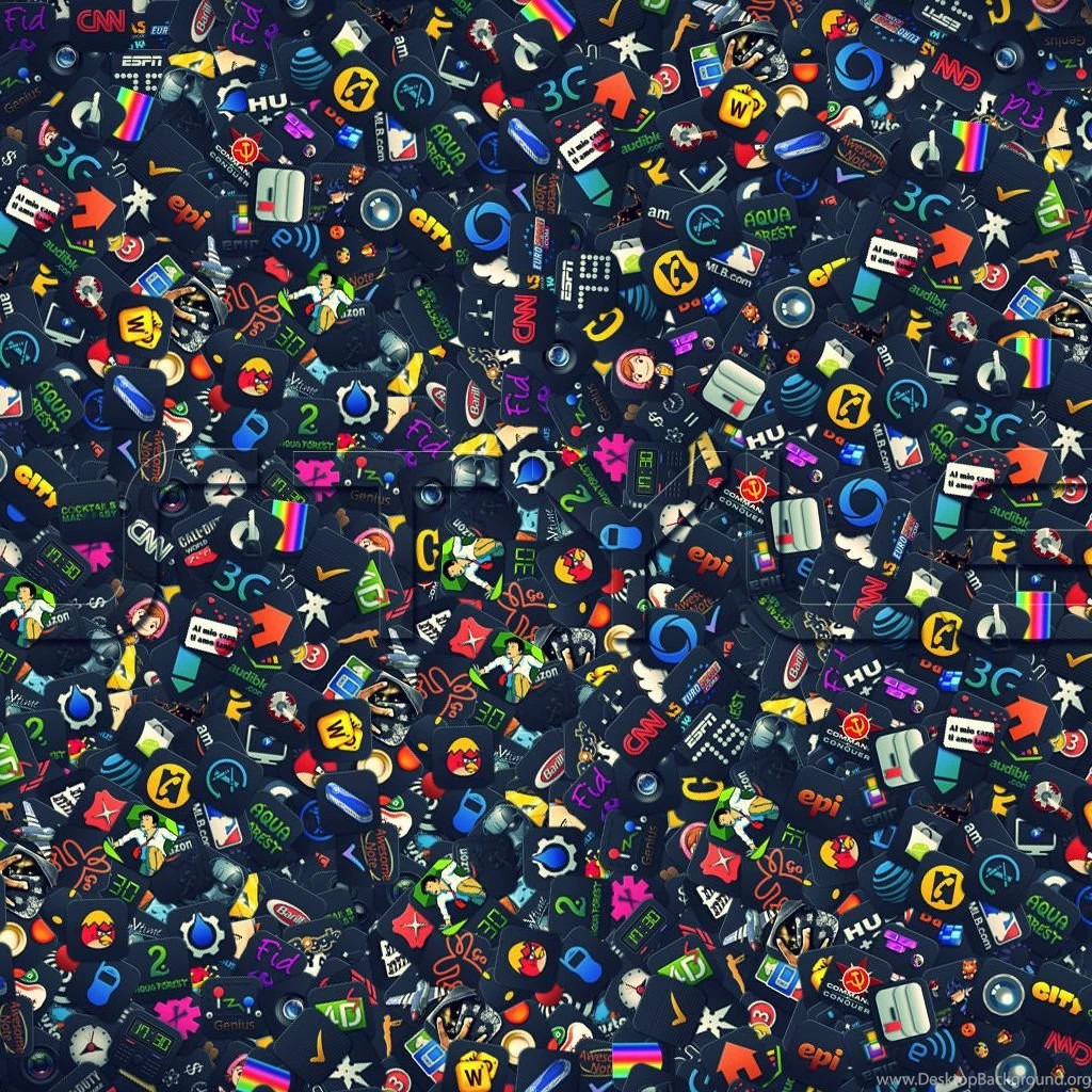 Icon Set iPad Wallpapers Download