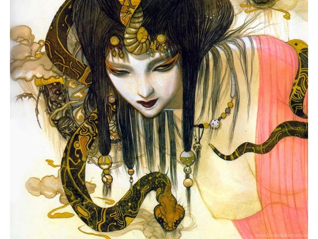Yoshitaka Amano Wallpapers 1024x768 378444