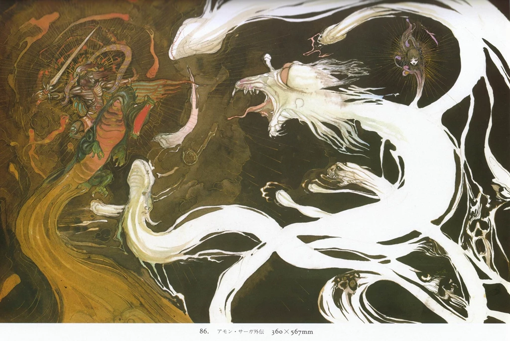 Yoshitaka Amano Artwork Dragons Wallpapers (