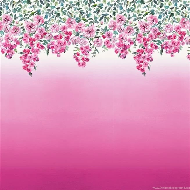 Trailing Rose Peony Wallpapers