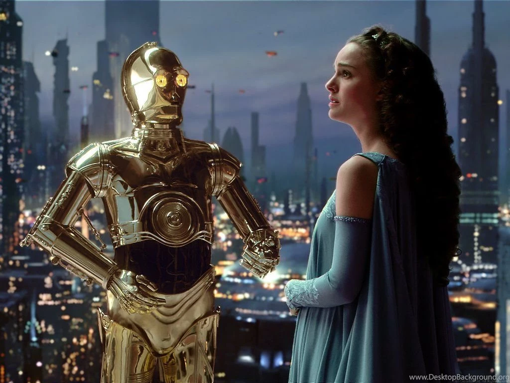 My Free Wallpapers Star Wars Wallpapers : Amidala And C 3PO