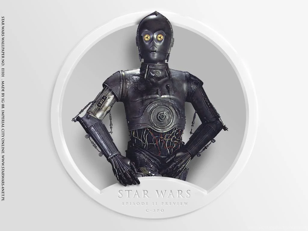 Episode II Preview C 3PO Star Wars Wallpapers (25186836) Fanpop