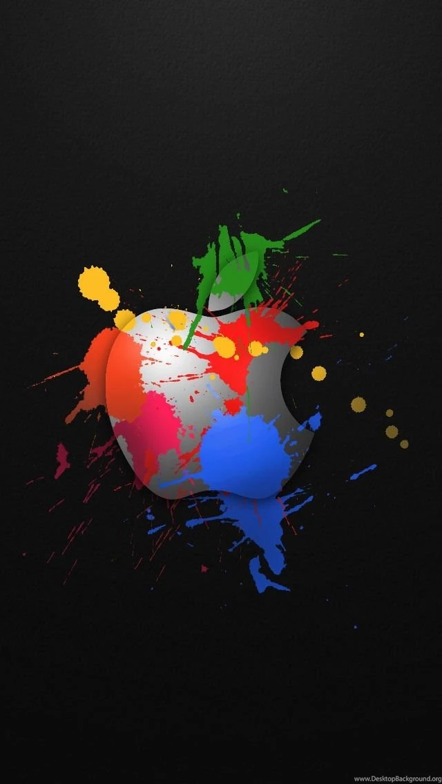 Apple In Colours iPhone 5s Wallpapers Download