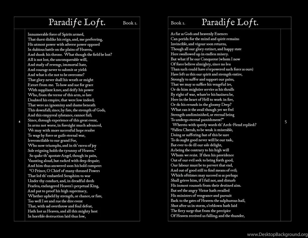 Paradise Lost” Wallpapers