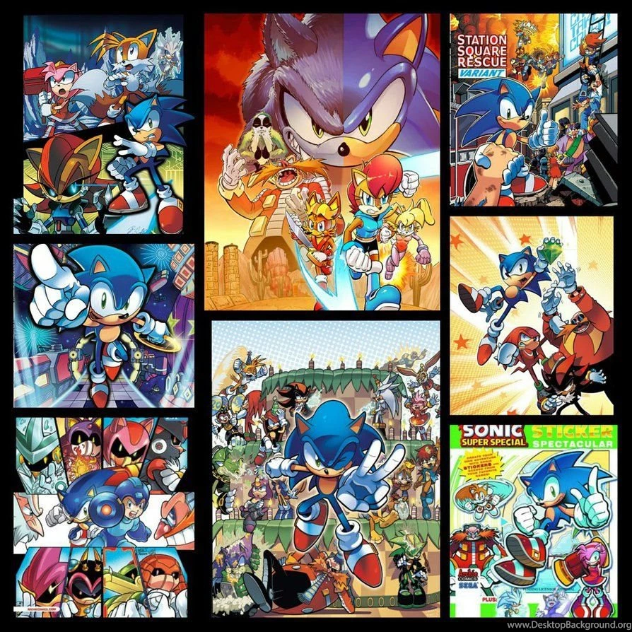 Lamar Wells Archie Sonic Comic Covers...thus Far By Trunks24 On ...