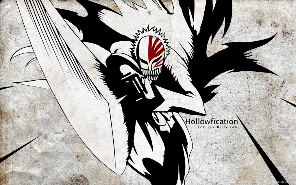 Bleach Kurosaki Ichigo Hollow Ichigo Zanpakuto Wallpapers ...