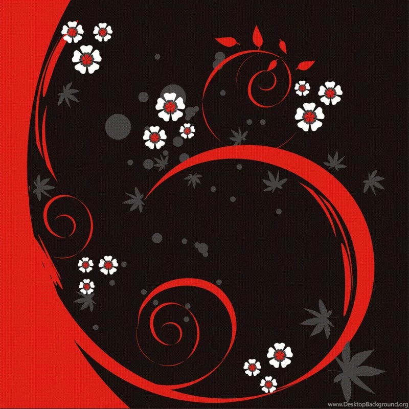 Black Red White Myspace Layout 2.0