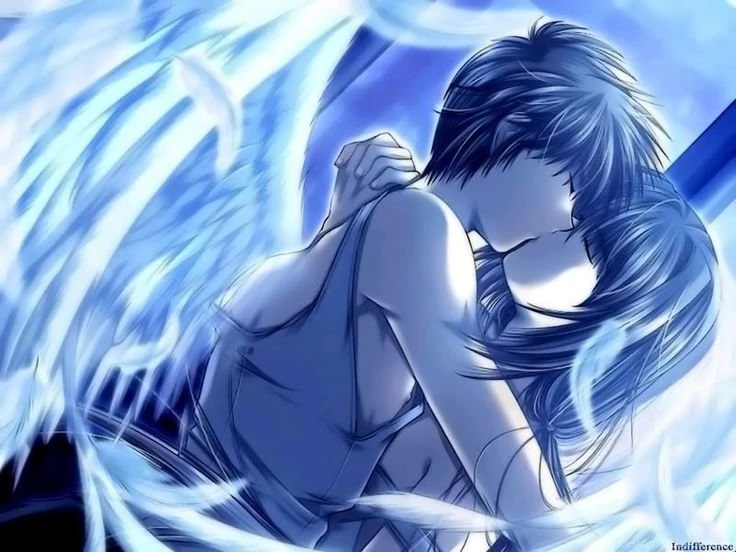 Wallpapers Love Couple Kissing Anime Angels Home Decorating Guides ...