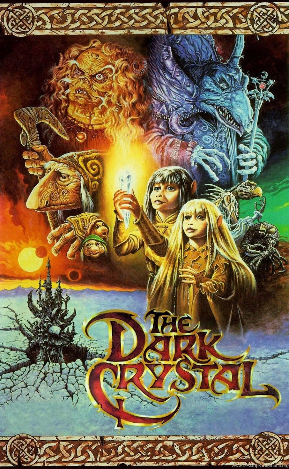 The Geeky Nerfherder: Movie Poster Art: The Dark Crystal (1982)