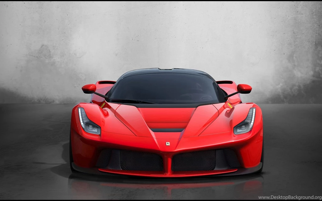 1920x1200 2013 Red Ferrari LaFerrari Studio Front Desktop PC And ...