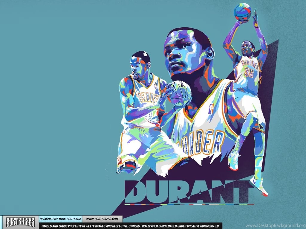 Kevin Durant Thunder Posterizes Wallpapers Streetball