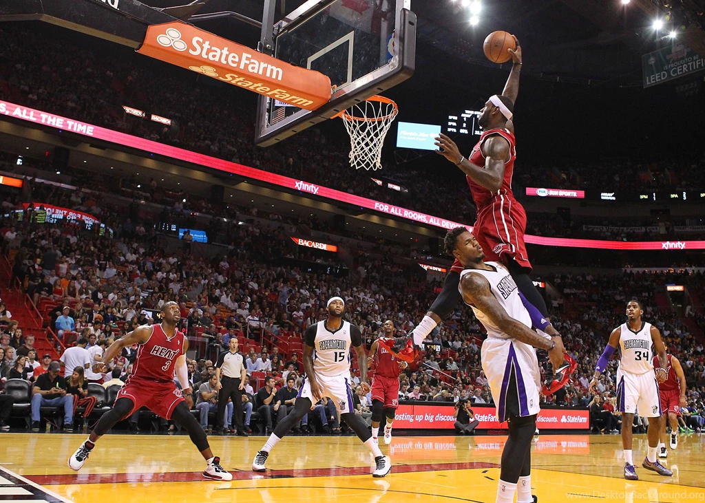 Download Lebron James Dunk Wallpapers 1080p
