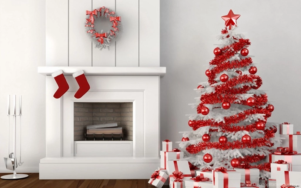 Christmas Fireplace Wallpapers 235660