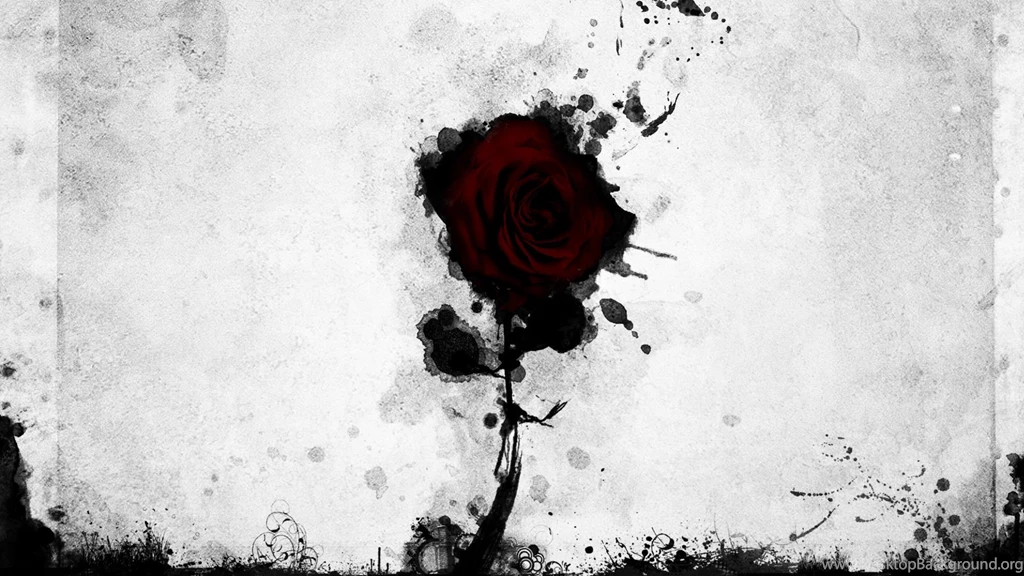 Ink Rose Wallpapers