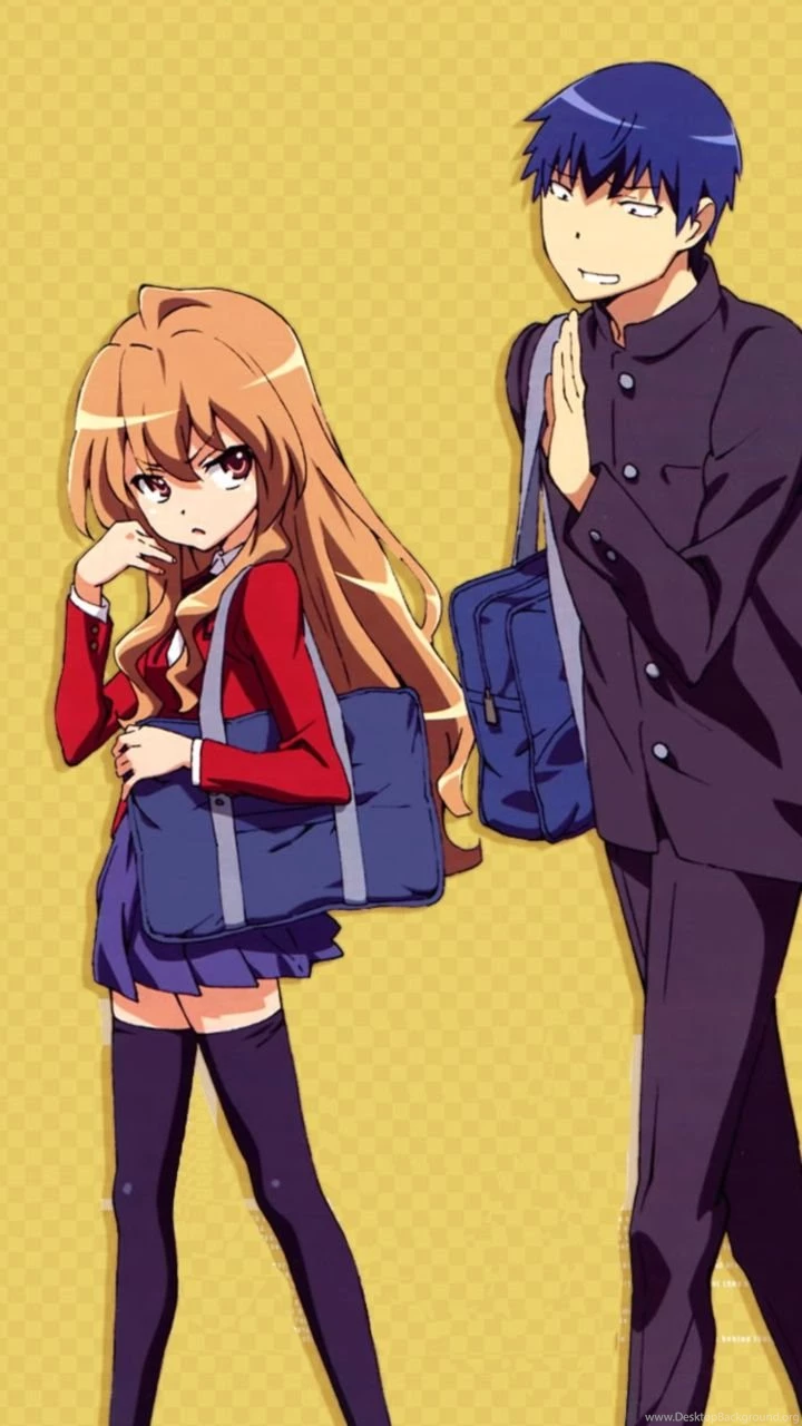 Toradora.Taiga Aisaka HTC One X wallpaper.Ryuji Takasu.720x1280.jpg