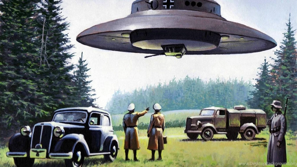 Nazi Ufo Wallpapers   (