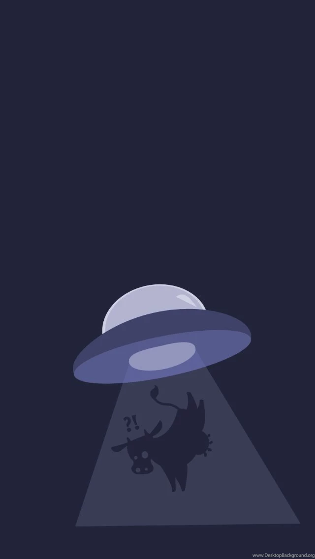 Cute UFO iPhone 5 Wallpapers (640x1136)
