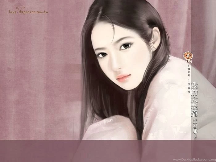 Sweet Charming Faces : Sweet Girls Paintings Wallpapers 12 ...