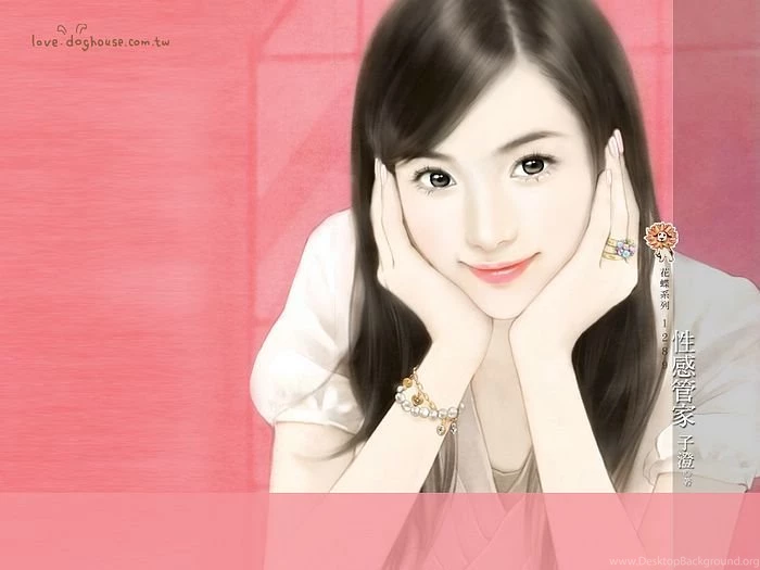Sweet Charming Faces : Sweet Girls Paintings Wallpapers 16 ...