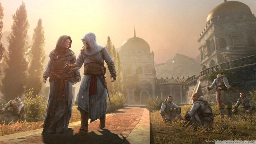 Assassin's Creed Revelations Masyaf Maria Thorpe And Altair HD ...